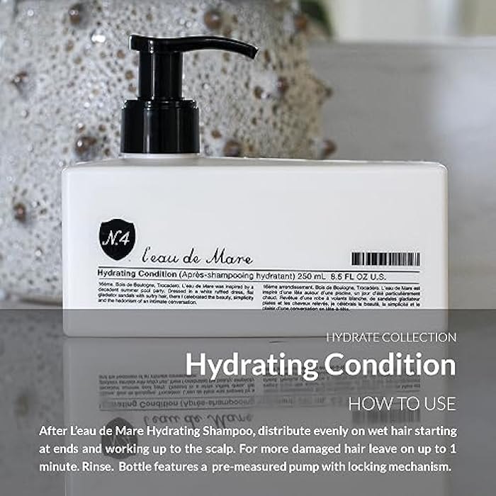 Number 4 Hydrating Hair Conditioner, Moisturizing Deep Conditioner for Dry, Damaged Hair, 8.5 oz - Image 4