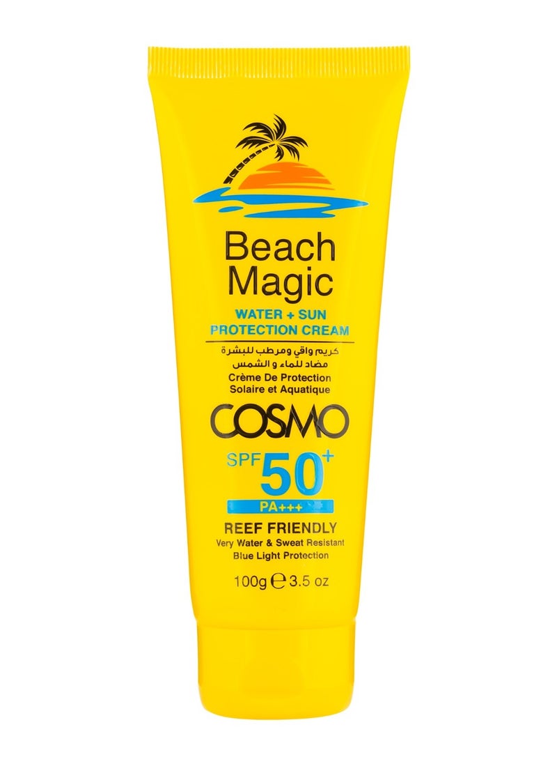 COSMO Sun Water Resistant Sunscreen Cream 100g 