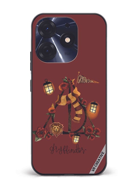 Protective Case Cover For Tecno Spark 10 Pro Gryffindor Design Multicolour