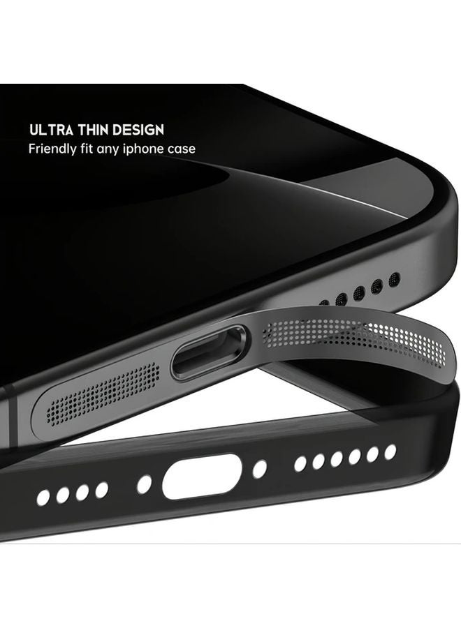 5pcs Silvery Metal Dust Plugs Protective Mesh Sticker for iPhone 13 14 15 16 Charging Port Speaker - Image 5