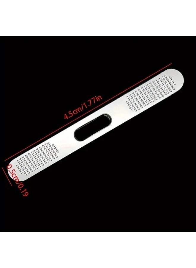 5pcs Silvery Metal Dust Plugs Protective Mesh Sticker for iPhone 13 14 15 16 Charging Port Speaker - Image 3