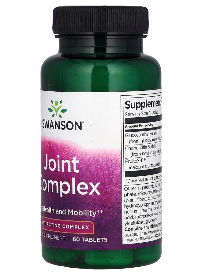 SWANSON Joint Complex 60 Tablets - Image 2