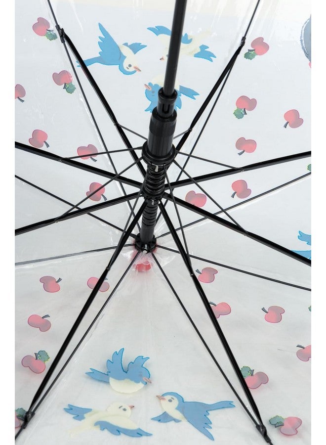 Yellow Bee Disney Transparent Princess Snow White Umbrella for Girls, Multicolor, 7-14 Years - Image 5