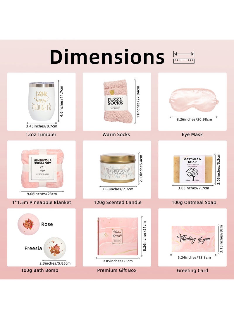 ريمي بيلا هدايا العناية الذاتية للنساء، صندوق عناية و سبا للاسترخاء - Image 3