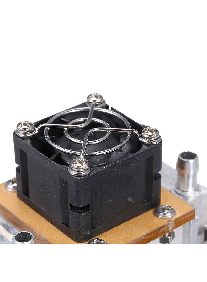 DIY 12V TEC Electronic Peltier Semiconductor Thermoelectric Cooler DIY Refrigerator Water-cooling Air Condition Movement Cooling System for Refrigeration and Fan