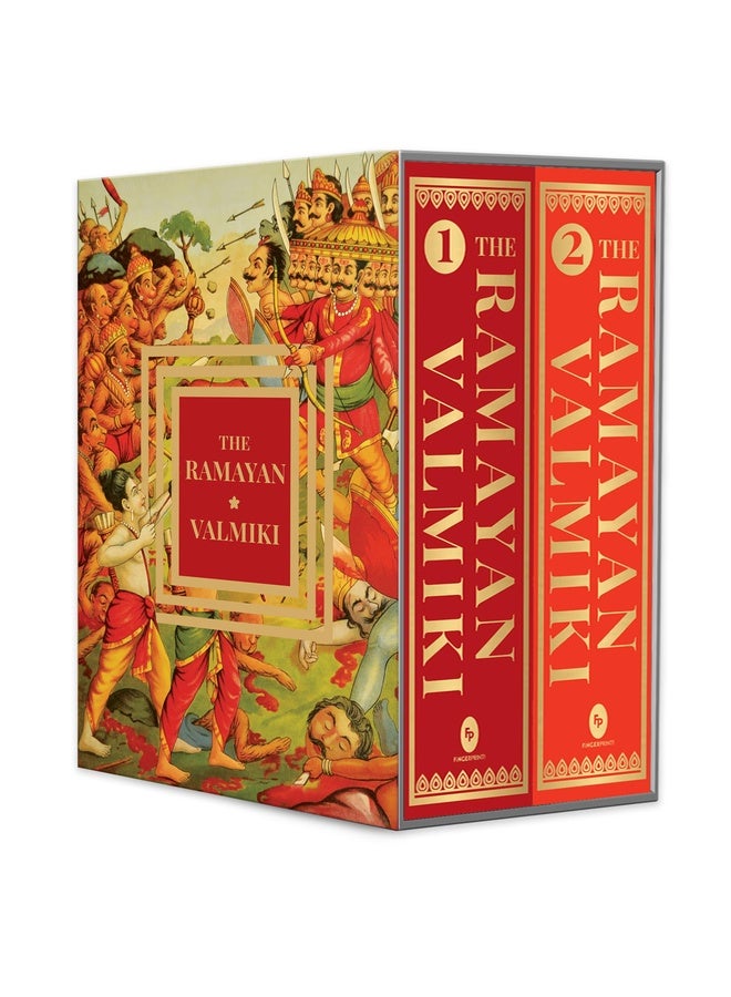 The Ramayan of Valmiki: Volume 1 & 2 (Deluxe Hardbound Edition) Boxed Set