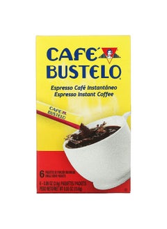 Café Bustelo Café Bustelo, Espresso Instant Coffee, 6 Packets, 0.09 oz (2.6 g) Each  - Image 1