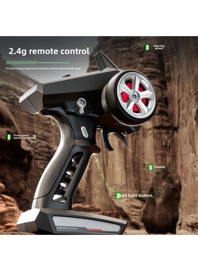 Product SG316RC Off-road Vehicle Full Scale 1:16 High-speed Competitive Four-wheel Drive Bigfoot Climbing Remote Control Model Vehicle-Color:Sg316pro Carbon Brush Version  - Image 5