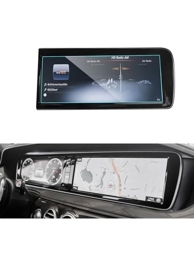2014 2017 Benz S Class W222 12 3 Inch Touchscreen Tempered Glass Screen Protector - Image 1