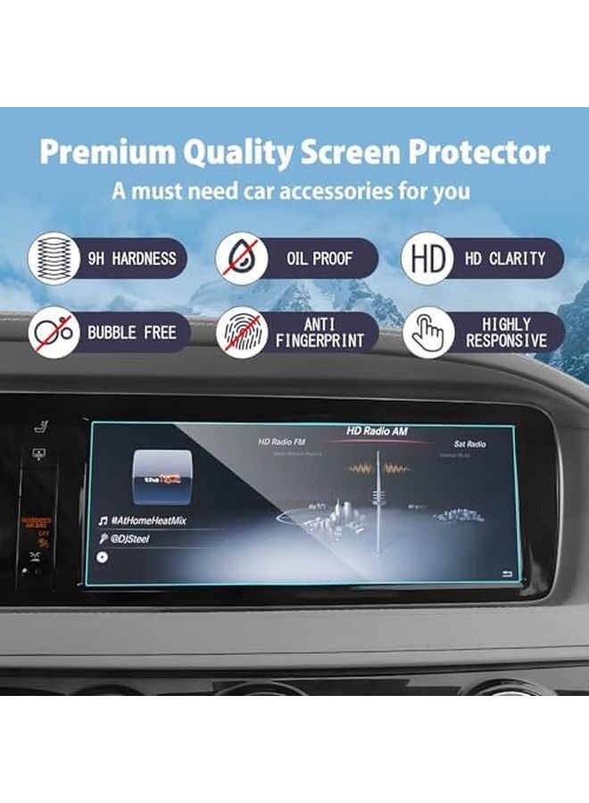 2014 2017 Benz S Class W222 12 3 Inch Touchscreen Tempered Glass Screen Protector - Image 4