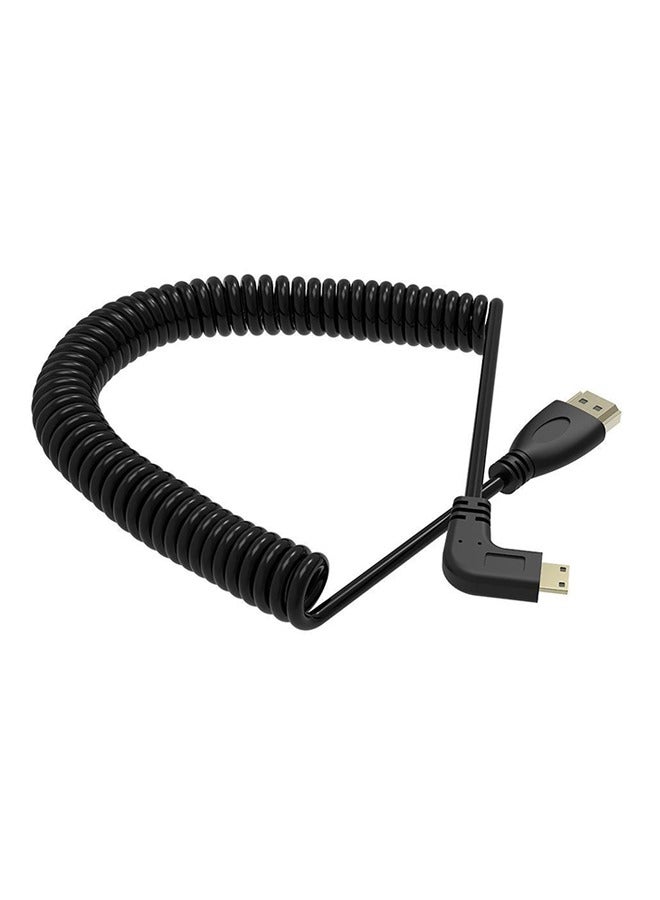 Mini HDMI To HDMI Male Extension Cable 