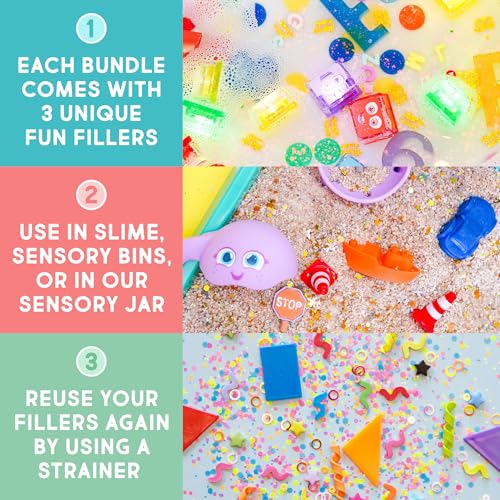Glo Pals Fun Fillers 3 Pack Sensory Play Accessories Sensory and Mini Toys for Kids Bulk Party and Little Toys for Sensory Bins Gift Bag Stuffers and Party Favors Explore and Learn - Image 5