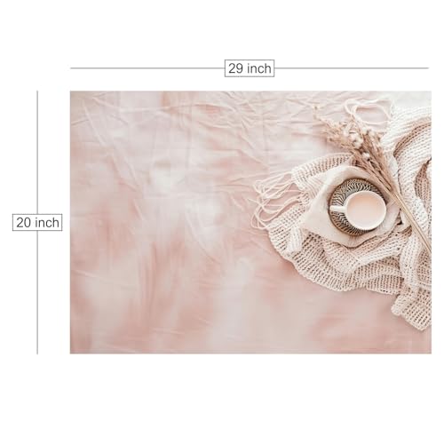 HomeArt Sheet 2 in 1 Product Photography Backdrop 3D Flat Lay Tabletop Double-Sided 20x29 Photo Background PVC Wrinkle Free for Small Products Food, Cosmetics Shoot (Combo 2) - Image 5