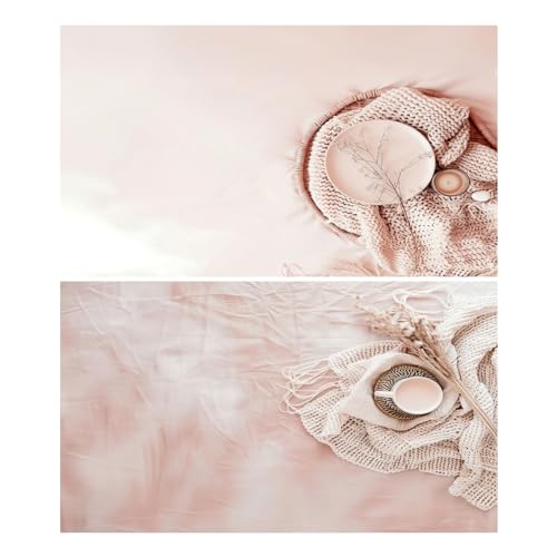 HomeArt Sheet 2 in 1 Product Photography Backdrop 3D Flat Lay Tabletop Double-Sided 20x29 Photo Background PVC Wrinkle Free for Small Products Food, Cosmetics Shoot (Combo 2) - Image 1