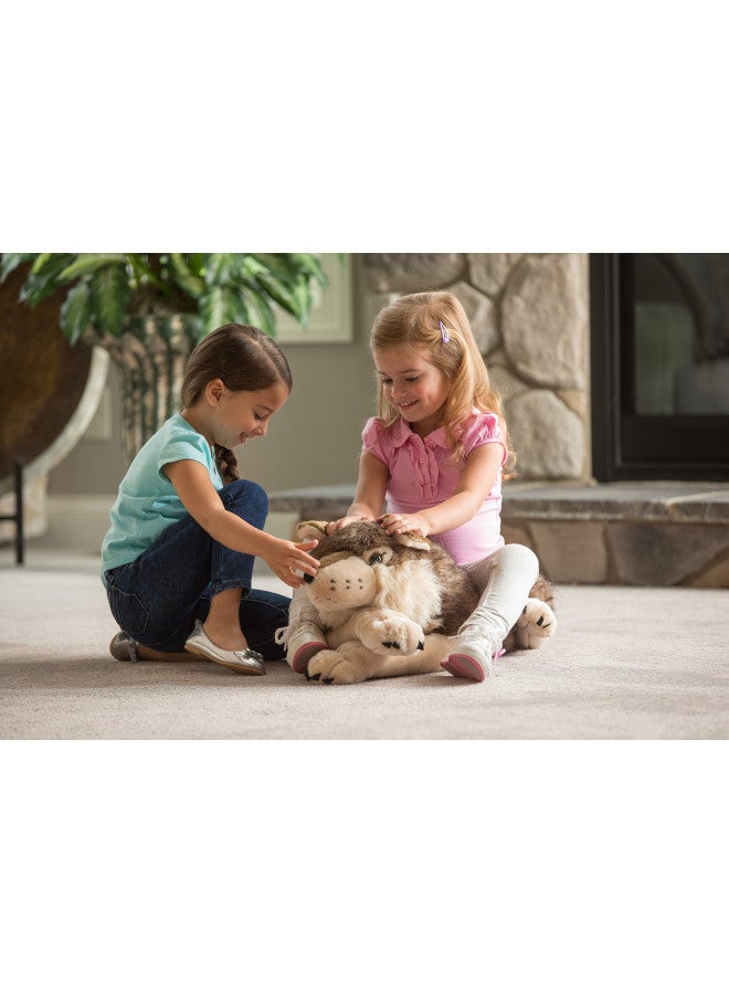 Wild Republic Jumbo Wolf Plush, Giant Stuffed Animal, Plush Toy, Gifts for Kids, 30 Inches - Image 2