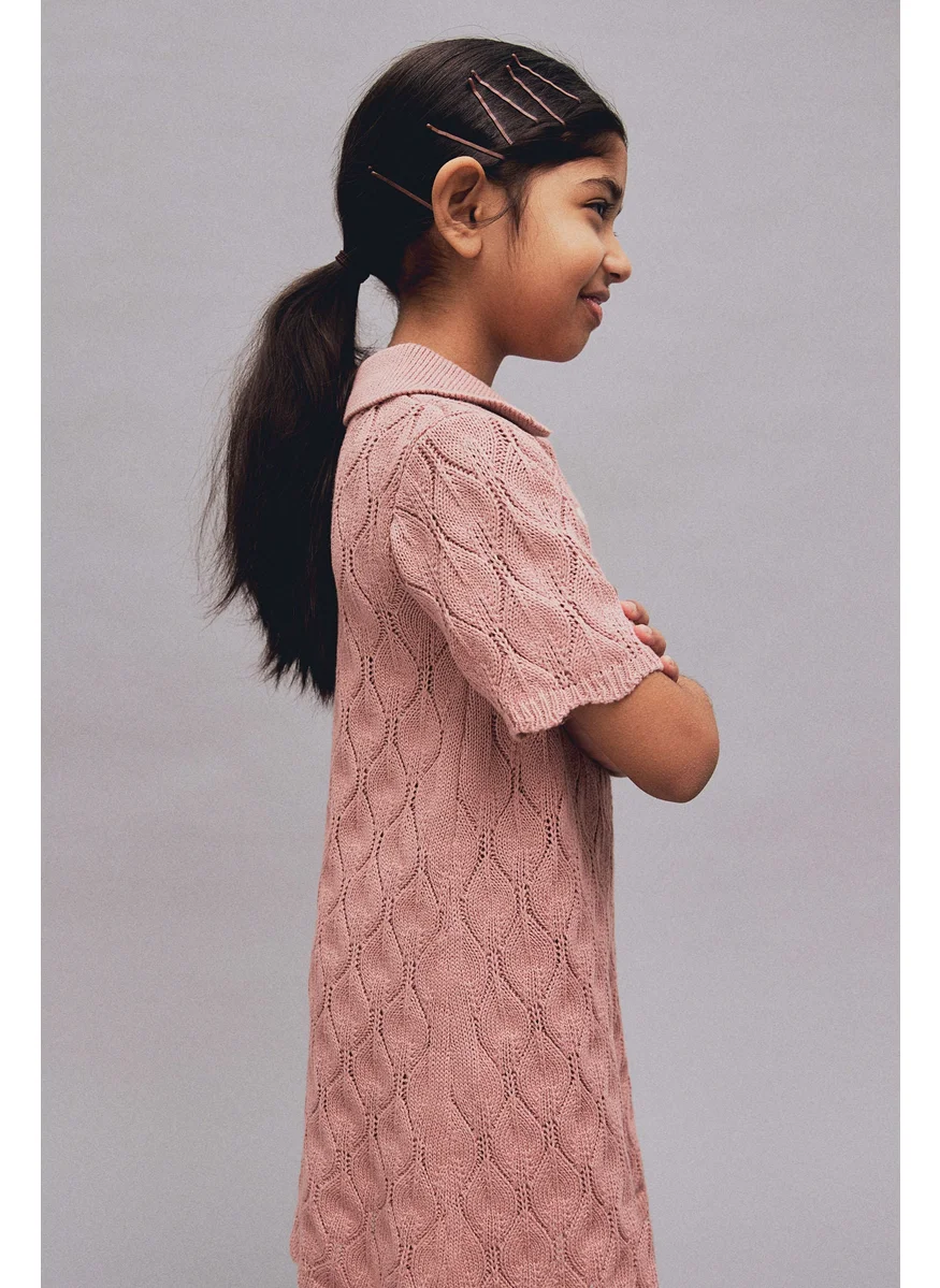 H&M Pointelle-Knit Dress