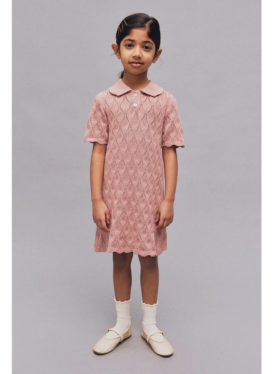 H&M Pointelle-Knit Dress