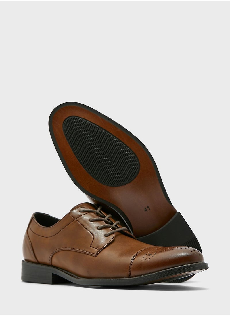 Robert Wood - Classic Brogue Formal Lace Ups - Image 1