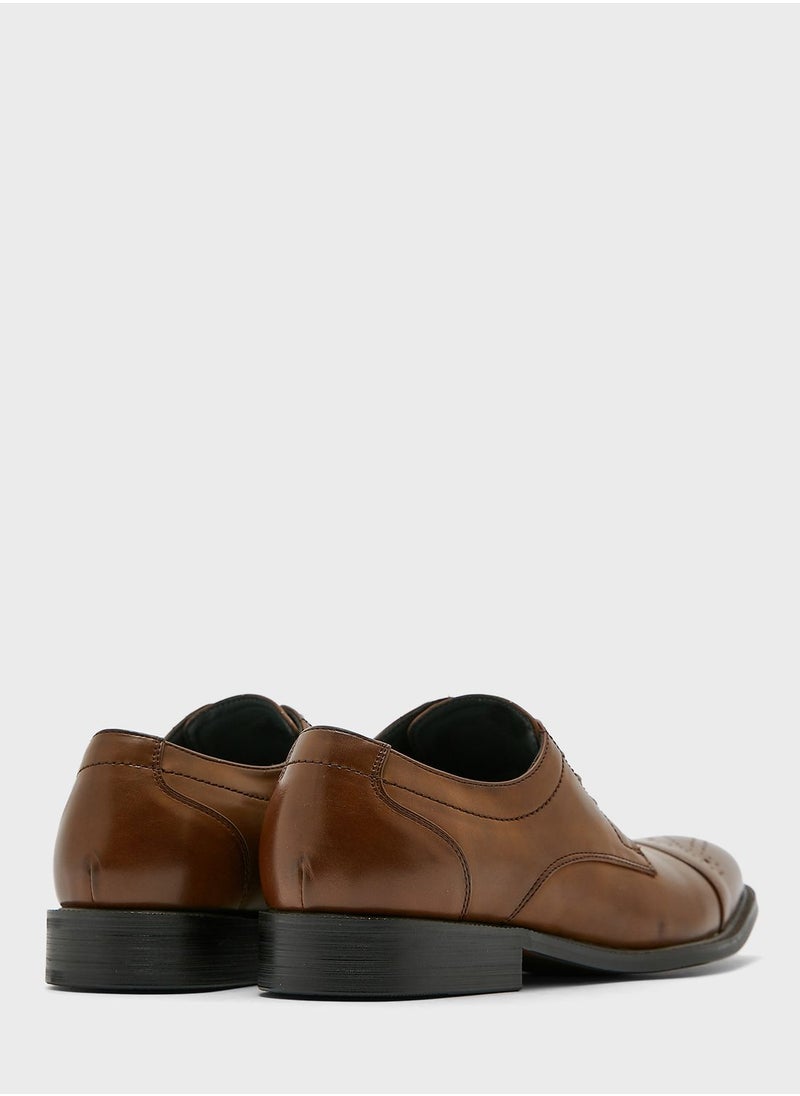 Robert Wood - Classic Brogue Formal Lace Ups - Image 1