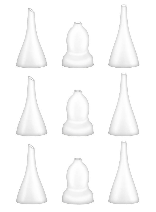Foily Compatible with Grownsy / Watolt / LittleTora / HEYVALUE / Cocobela / HailiCare / MOMIDEAL / KIDIRA / TEQIN Baby Nasal Aspirator Replacement Tips (9 Packs) - Image 1
