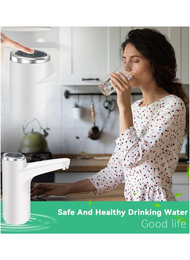HOMESTAR Water Dispenser Pump for 5 Gallon Bottle Free Quantitative Drinking Portable USB Charging Electric Multipurpose Home Camping  - Image 4