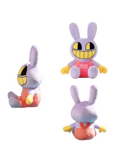 XICEN The Amazing Digital Circus Plush 2pcs Cyber Circus Clown Rabbit Plush Toys Pomni and Jax Stuffed Dolls Puppets for Home Room Party Decorations and Birthday Gift  - Image 5