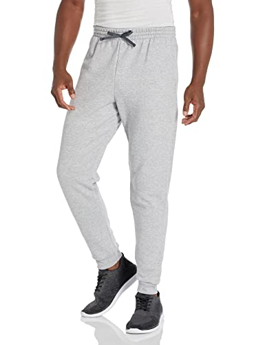 Jerzees Men's NuBlend Fleece Joggers & Sweatpants, Joggers-Heather Grey, Large - Image 1