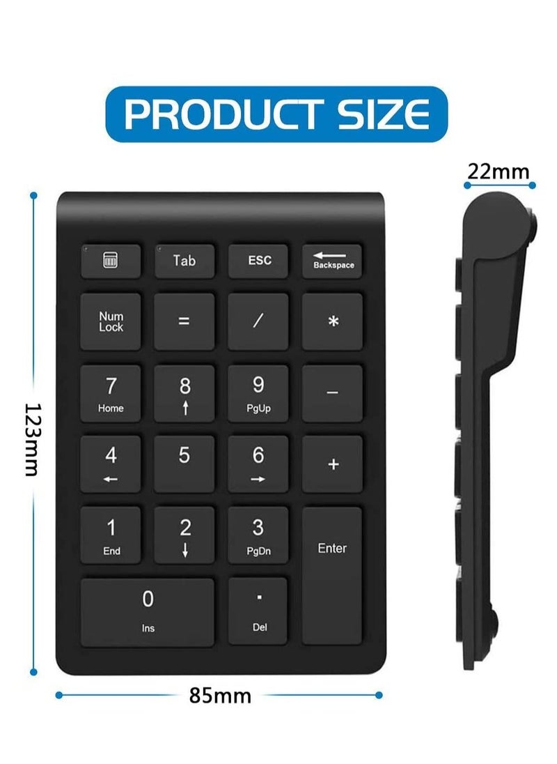 Womdee - Wireless Number Pads, Numeric Keypad 22 Keys - Image 1