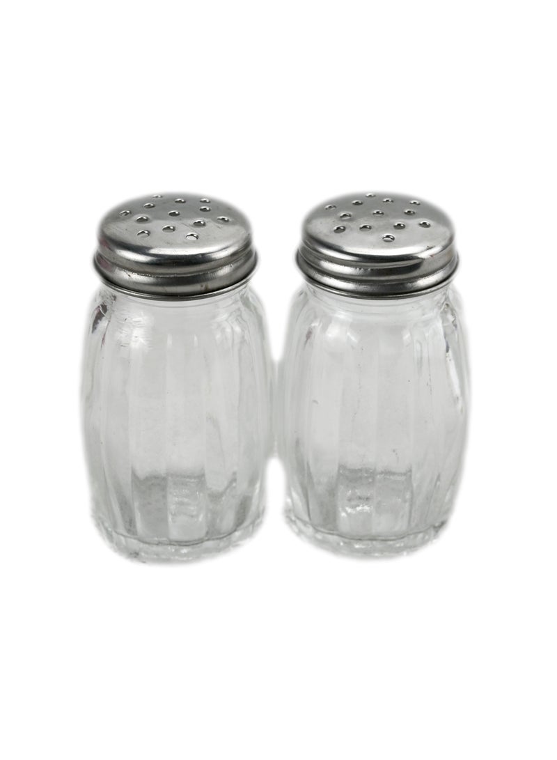 Glass Salt & Pepper Shakers Set, 24 Toothpick Sticks, Sailor Decorative Spice Organizer with Boat Shape Holder, Salt and Pepper Shakers, Figurine Gift for Family, Kitchen, Restaurant (Multicolor)  - Image 4
