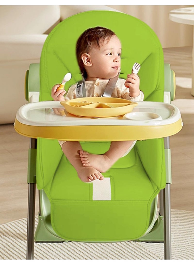 Excefore High Chair Covers for Baby, High Chair Cushion, Universal Baby Dining Chair Cushion, Pu Leather Cover for Baby Dining Chair, Easy to Fit Wipe Clean Seat Pad for Chair to Keep Baby Comfortable - Image 2