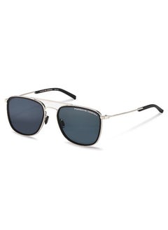 Porsche Design Men's Mirrored Pilot Sunglasses - P8692 B 56 - Lens Size: 56 Mm  - Image 2
