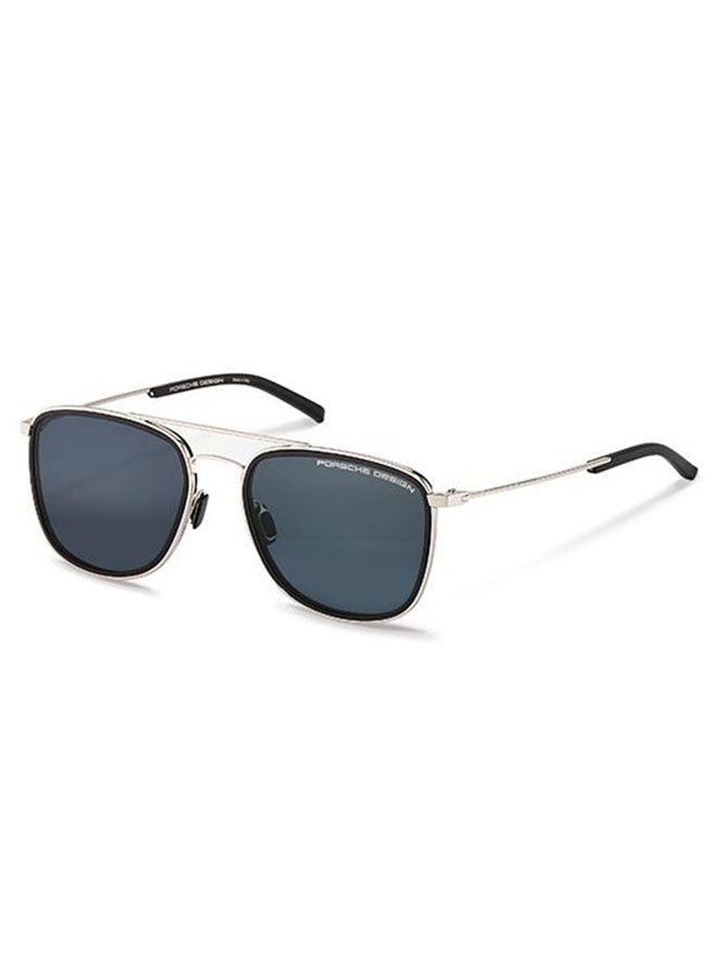Porsche Design Men's Mirrored Pilot Sunglasses - P8692 B 56 - Lens Size: 56 Mm  - Image 2