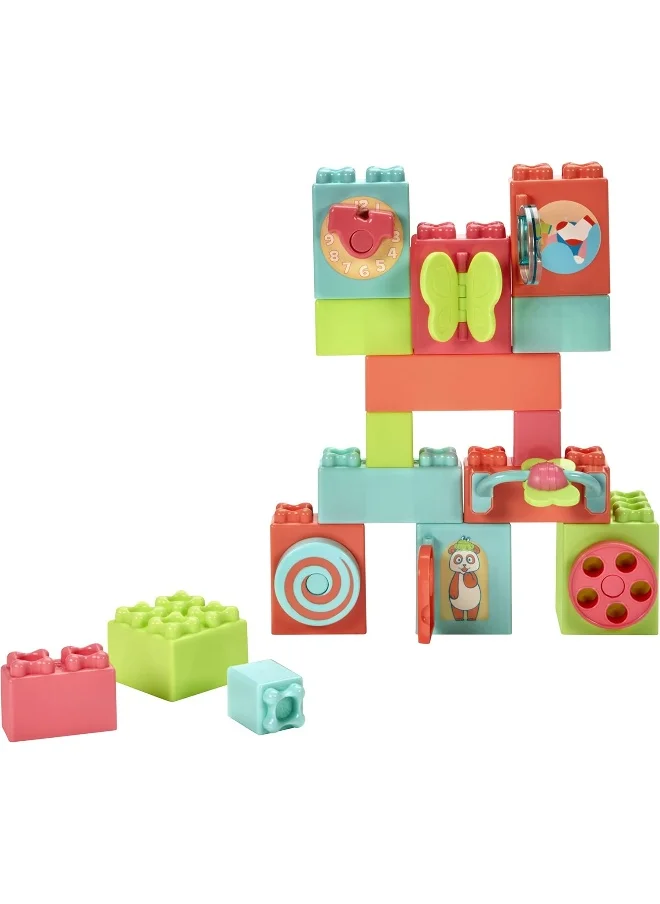 ليتل تايكس little tikes Baby Builders - Explore Together Blocks First Blocks, 16 pcs