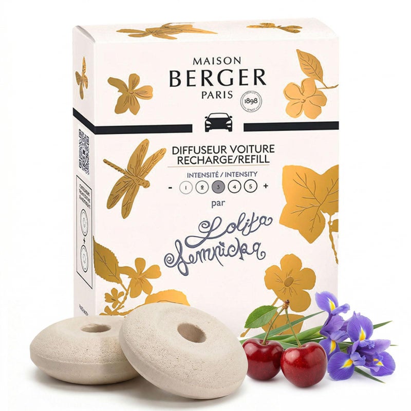MAISON BERGER Car Diffuser Refill Set Lolita Lempicka - Image 3