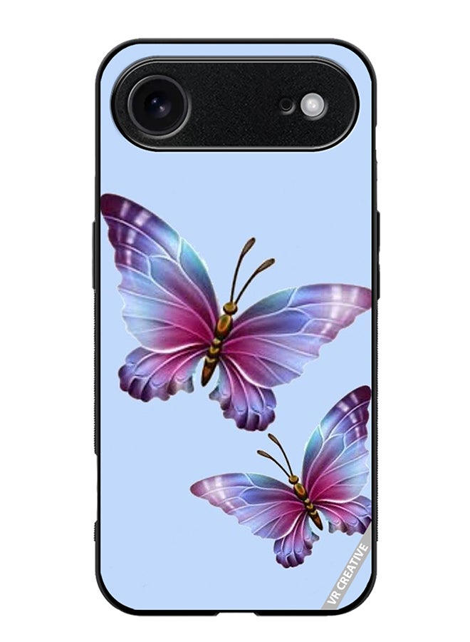 Protective Case Cover For Apple iPhone 17 Air Butterflies Design Multicolour
