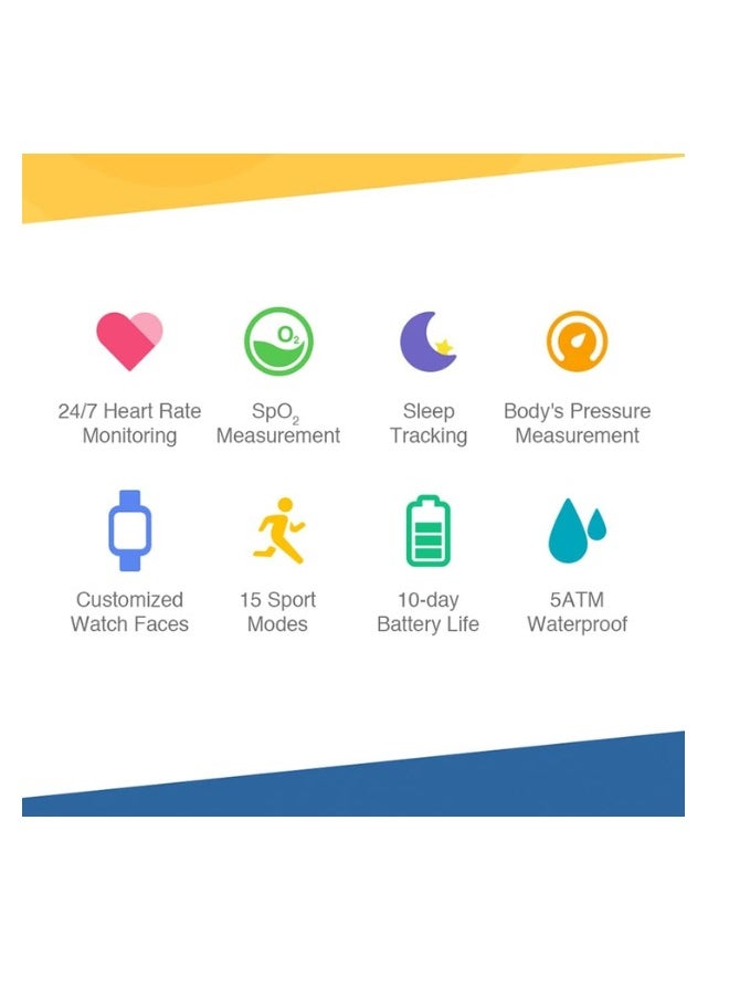 Mibro - Mibro Color XPAW002 SmartWatch 1.57" 10-Days Battery Life - Tarnish - Image 1