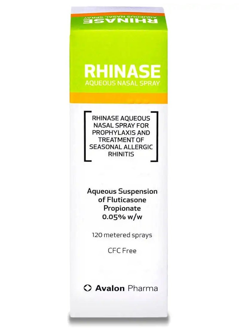 Avalon Pharma Avalon Rhinase Aqueous 0.05% Nasal Spray Dose 120  - Image 2