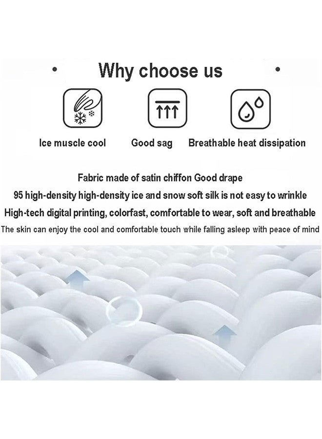 MARGOUN Pajama Medium Women Pajamas Houndstooth Ice Silk Homewear Sleep Suit Nightwear Short Sleeve Sleepwear Black - Image 4