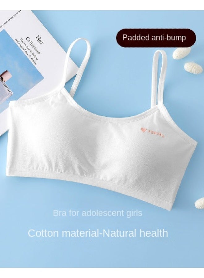 Fenton 100% Cotton Cup [stages 2-3] Growth Period 12-16 Years Wireless Spring/summer Underwear Teen Bra - Image 1