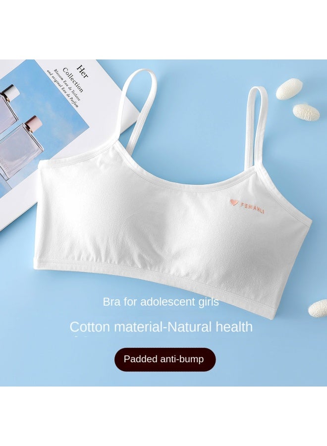 Fenton 100% Cotton Cup [stages 2-3] Growth Period 12-16 Years Wireless Spring/summer Underwear Teen Bra - Image 2