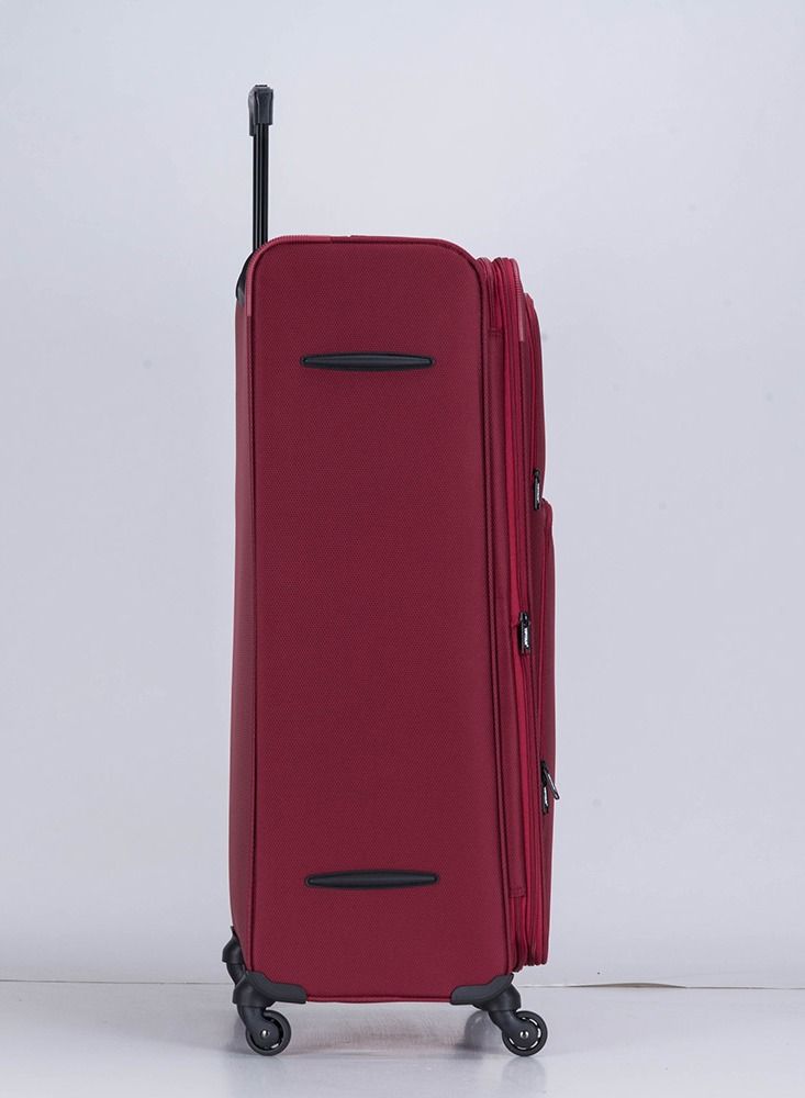 VIPTOUR Set Of 4 Light Weight Polyester Jacqard Trolley Luggage With Number Lock - Image 3