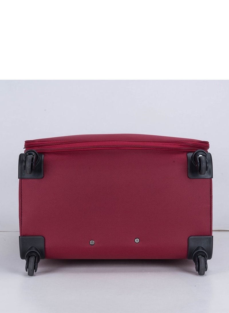 VIPTOUR Set Of 4 Light Weight Polyester Jacqard Trolley Luggage With Number Lock - Image 4