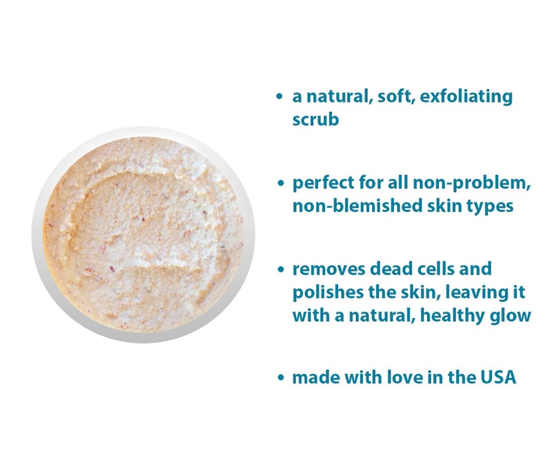 RAYA Almond Honey Facial Scrub (106) | Natural Exfoliating Facial Scrub for Non-Blemished Skin | Polishes, Softens, and Creates a Glowing Complexion - Image 3