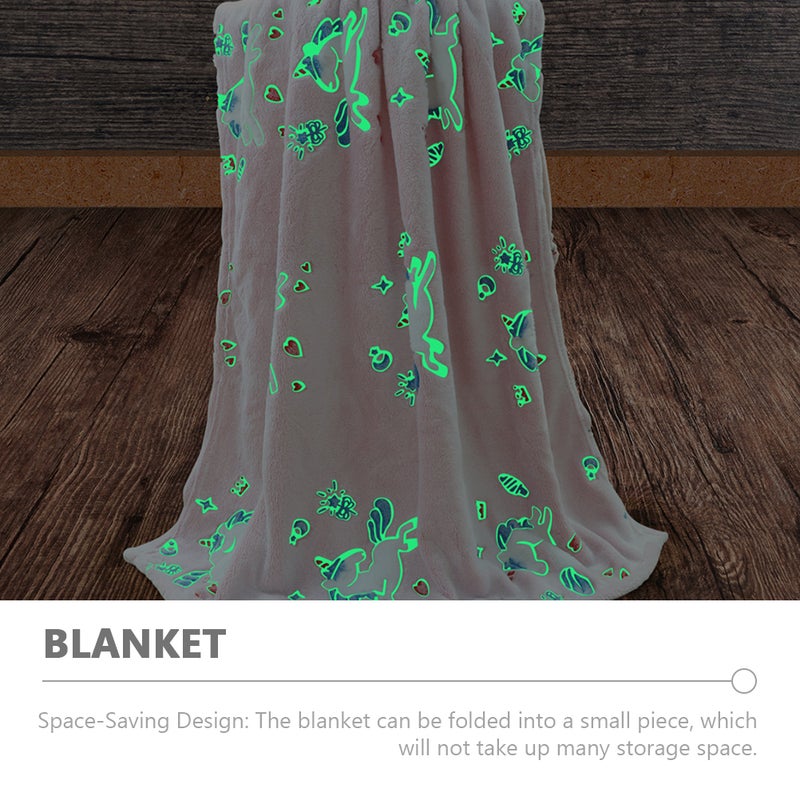 Household Flannel Blanket Baby Kids Nap Blanket Comfortable Cartoon Blanket Warm Baby Blanket - Image 2