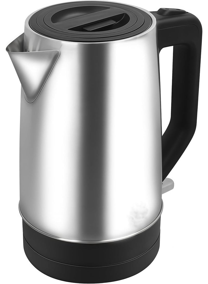 DENX 1500W Stainless Steel Double Electric Kettle DX3802 – 1.8L + 1.2L Dual Pot, Fast Boil, Auto Shut-Off, Boil-Dry Protection, Keep Warm 85–95°C, Cordless 360° Swivel Base (1.8L+1.2L) - Image 2
