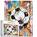 Tucocoo Street Banksy Graffiti Football Jigsaw PuzzleGraffiti Sports Balls 1000 Pieces Jigsaw Puzzles for Adults27 x 20 Inches Puzzles for FamiliesHD Quality Lovely Sports Puzzle GiftActivity Game Nights - Image 2