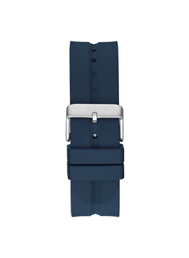 GUESS Mens Navy Blue Two-Tone Multi-function Watch - GW0637G1 - Image 5