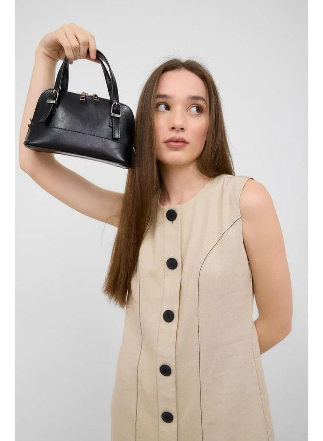 Shule Bags  Ribbon Mini Black Crossbody Bag. for Women | Best Price UAE