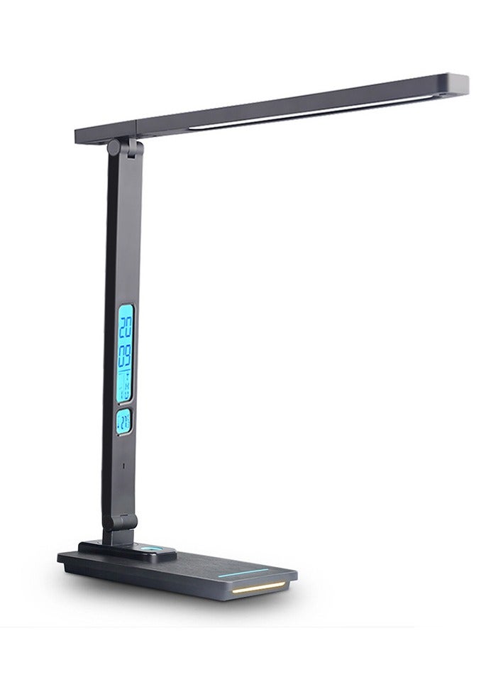 general Creative multi-function display screen eye protection desk lamp wireless charging 10W desktop reading learning night light - Image 5