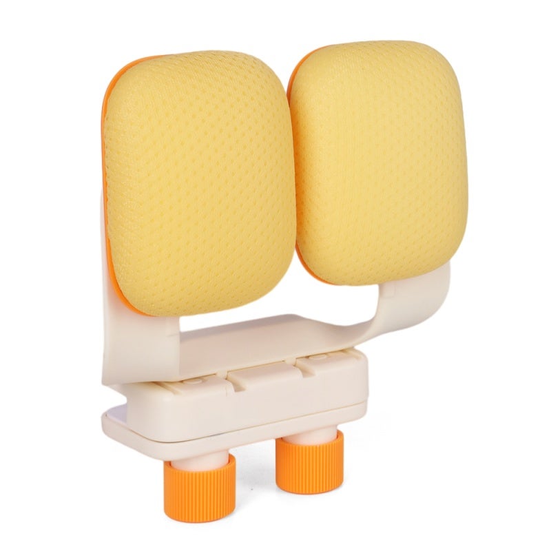 tenwin Desk Posture Corrector: Yellow Adjustable 0 To 5.5cm Height - Dual Function Posture Correction Nap Pillow Posture Corrector For Kids Home School Desk Use - Image 1